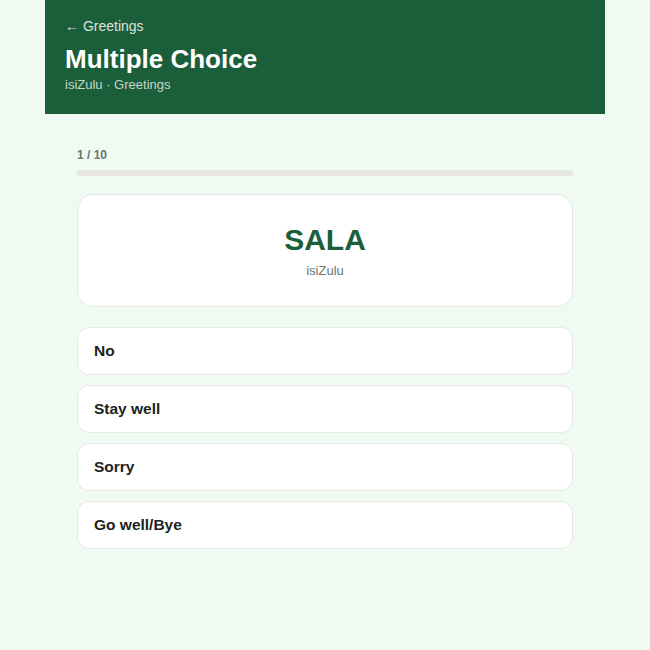 Sprako isiZulu Language Pack - Image 3