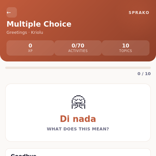 Sprako Cape Verdean Creole Language Pack - Image 3
