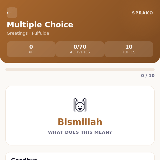 Sprako Fulfulde Language Pack - Image 3